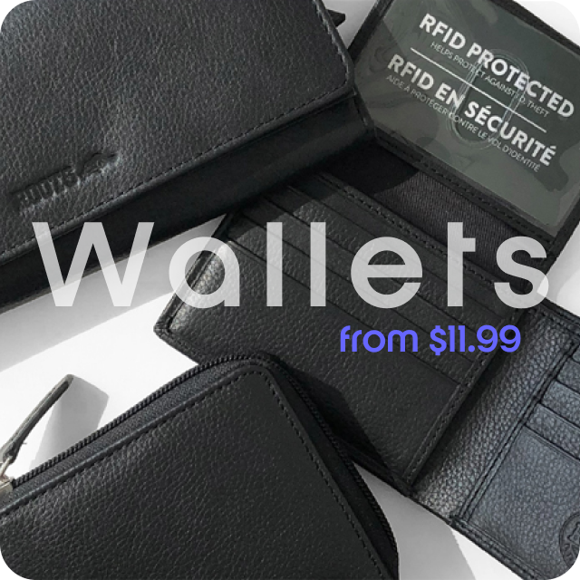 Wallets for Him and Her from $11.99