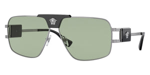 Versace Men's Fashion 63mm Gunmetal Sunglasses - Ruumur