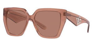Dolce & Gabbana Women's DG4438-3411-3-55 Fashion 55mm Fleur Caramel Sunglasses - Ruumur