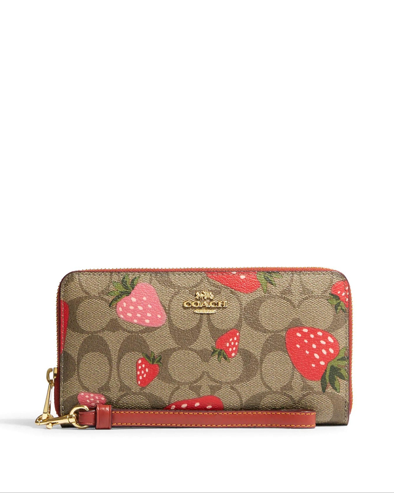 Coach Long Zip Around Wallet In Signature deals Canvas