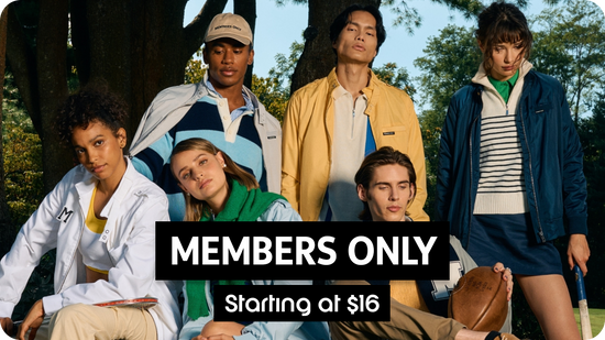 Members Only starting at $16