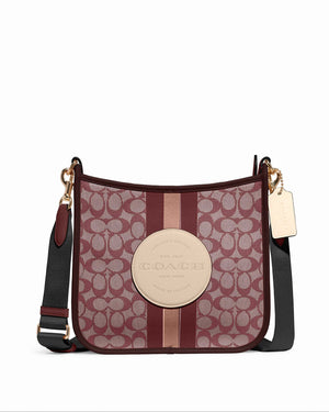 Coach Dempsey File Bag In Signature Jacquard With Stripe And Coach Patch - Ruumur