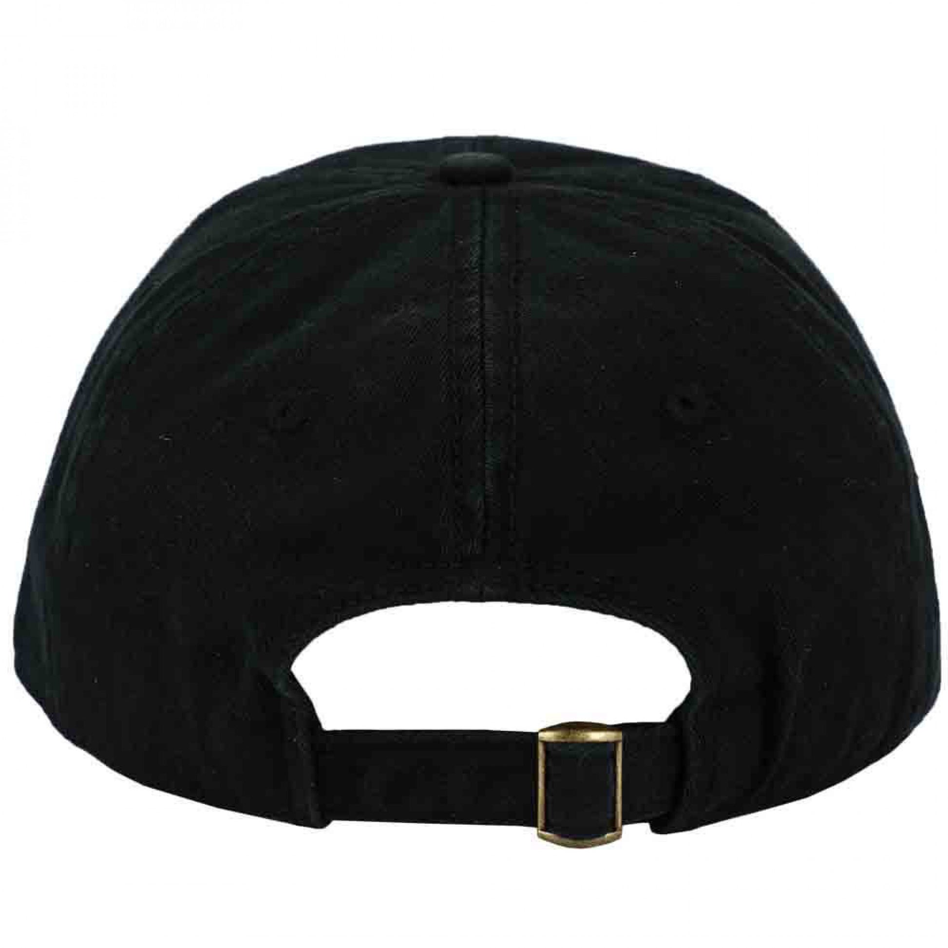 title:Marvel Studios Loki Series Time Variance Authority Embroidered Hat;color:Black