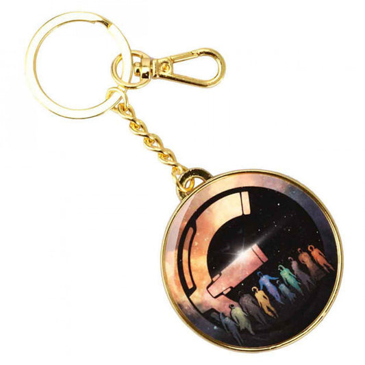 title:Marvel The Eternals Galactic Gold Metal Keychain;color:Multi-Color