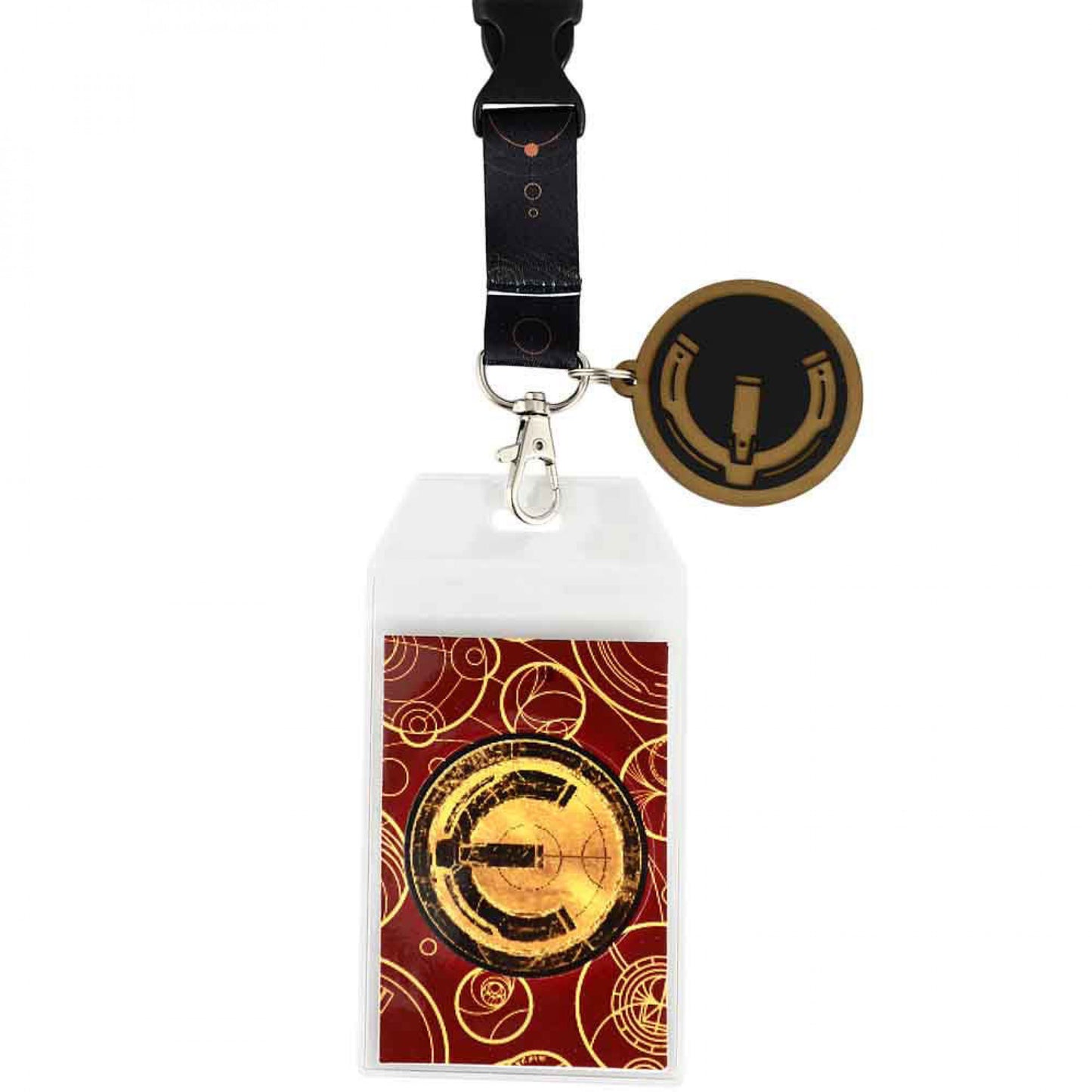 title:Marvel The Eternals Logo Crest All Over Print Lanyard;color:Multi-Color