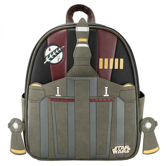 title:Star Wars Boba Fett Jetpack Styled Mini Backpack;color:Multi-Color