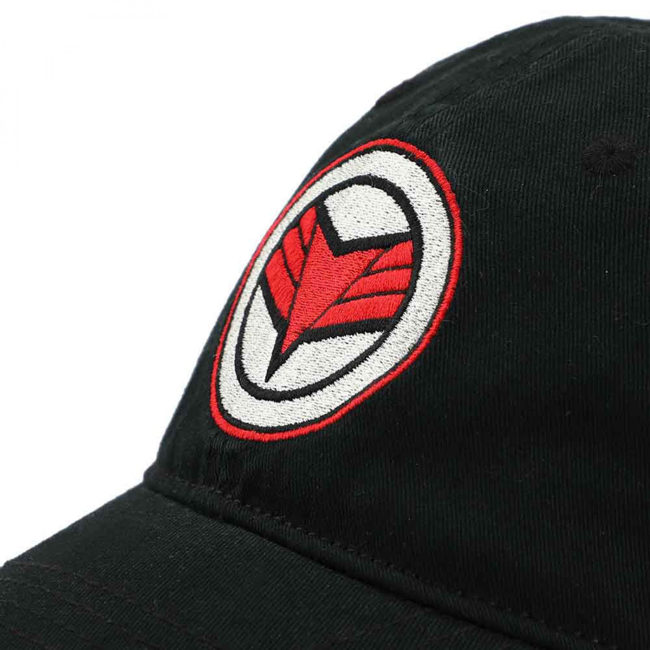 title:Marvel Studios Falcon and the Winter Soldier Embroidered Shield Hat;color:Black