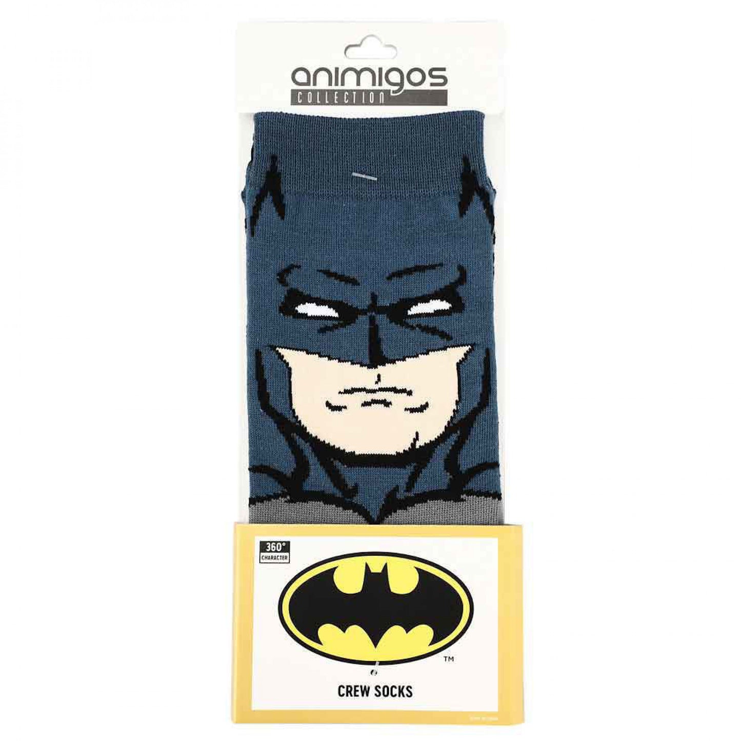 title:Batman Rebirth 360 Character Crew Socks;color:Multi-Color