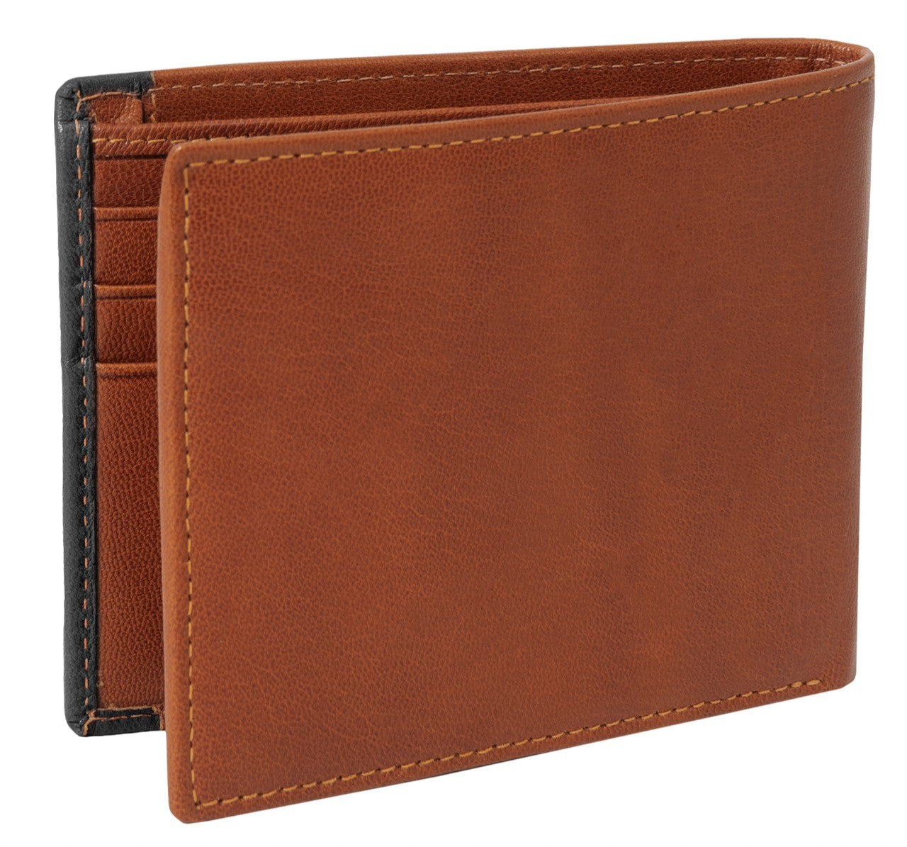 Jack Abrahams Bi-Fold RFID Front Pocket Wallet