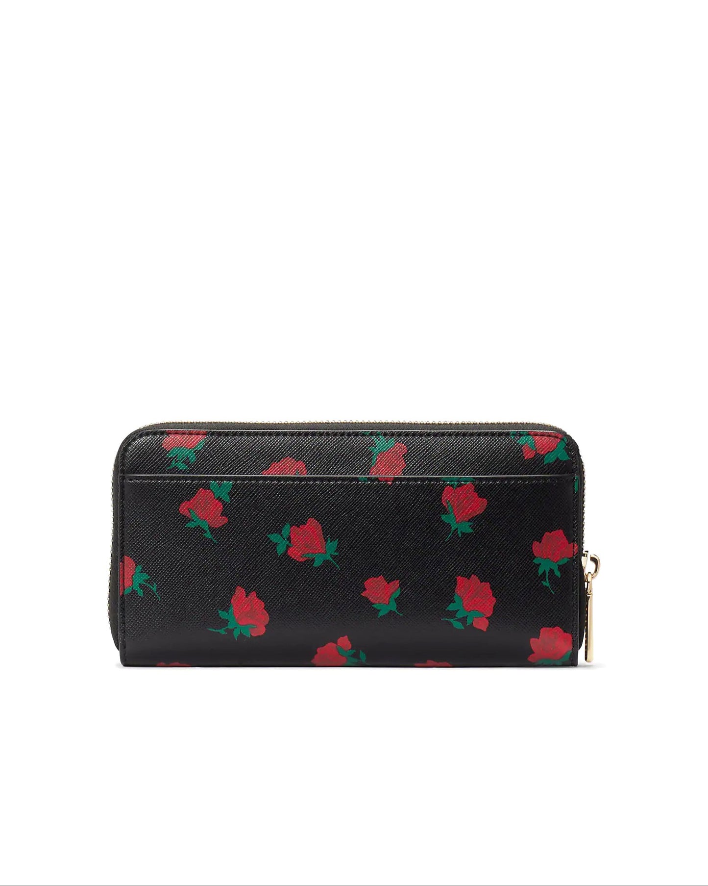 Kate Spade Madison Rose Toss Printed Large Continental Wallet