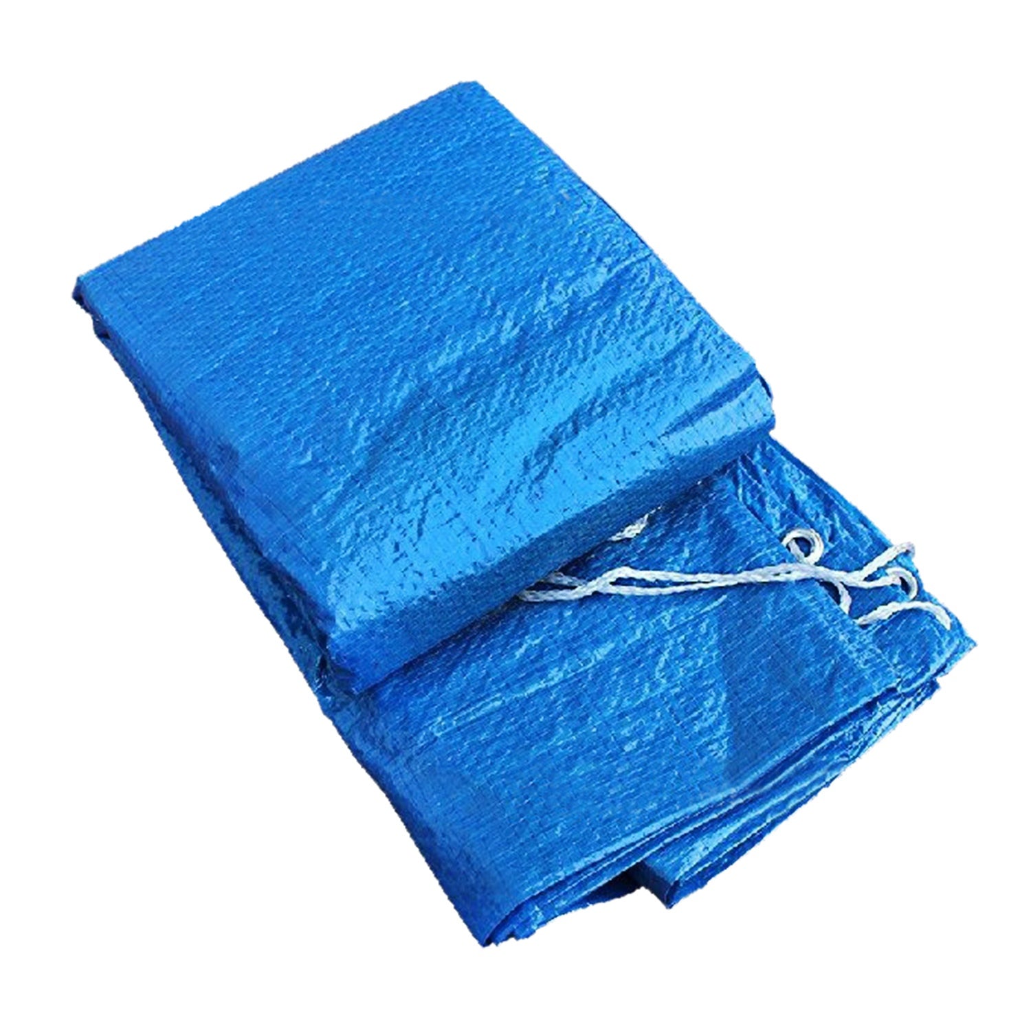 title:10ft Swimming Pool Cover Protector Dustproof Waterproof Paddling Pool Cover;color:Blue