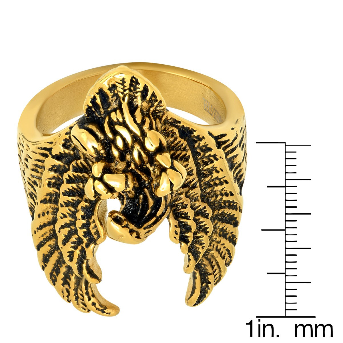 SteelTime Eagle Ring