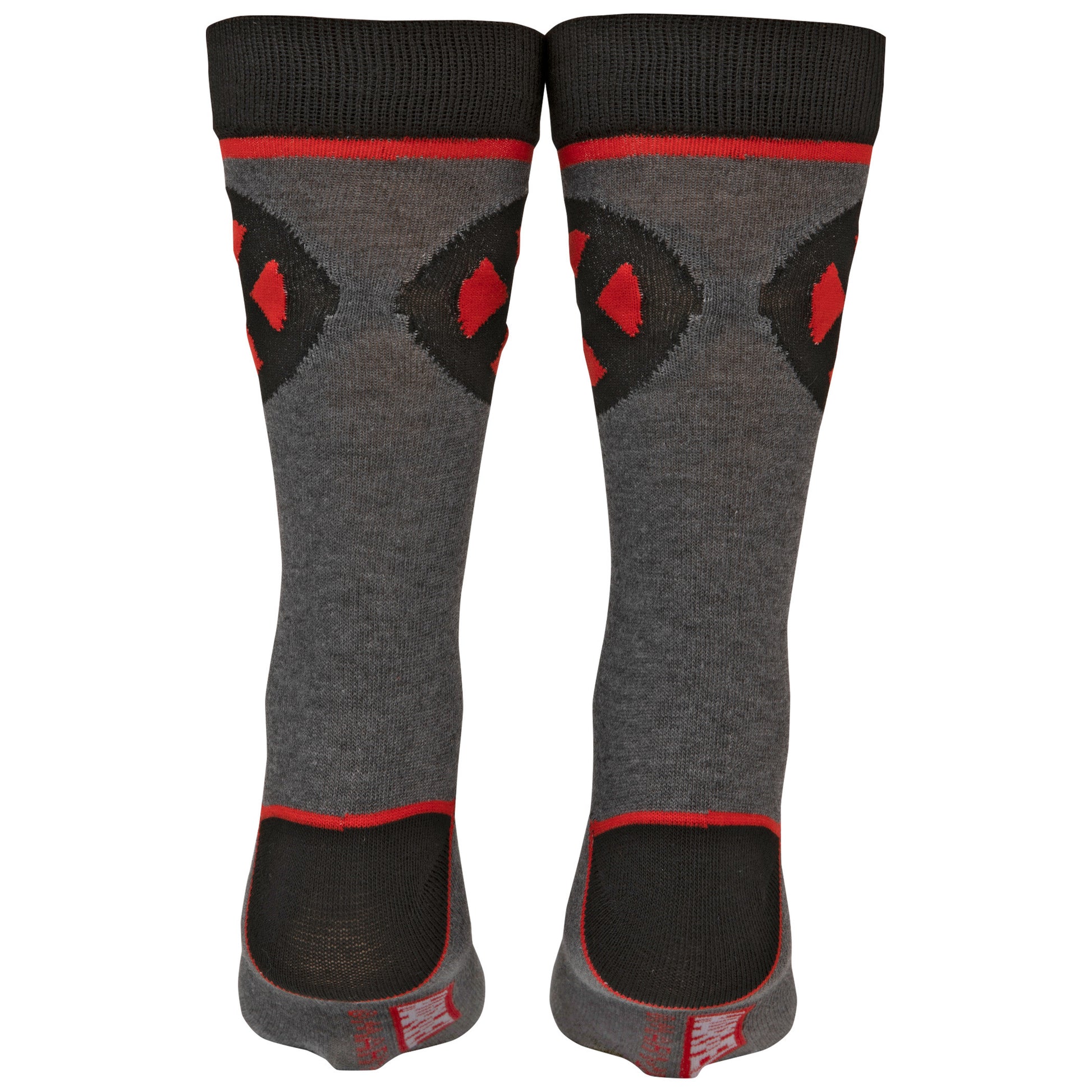 title:Marvel X-Men Symbol Crew Socks;color:Grey