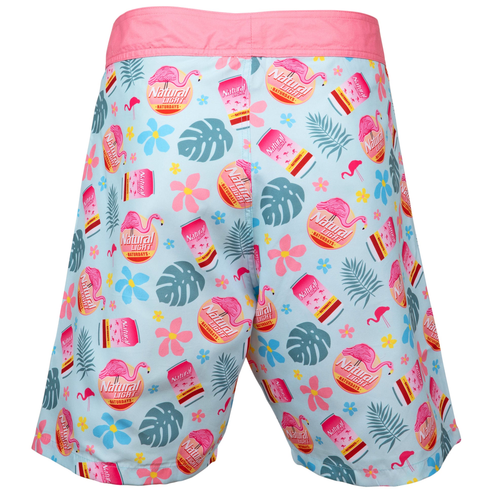 title:Natural Light Naturdays Floral All Over Print Board Shorts;color:Multi-Color