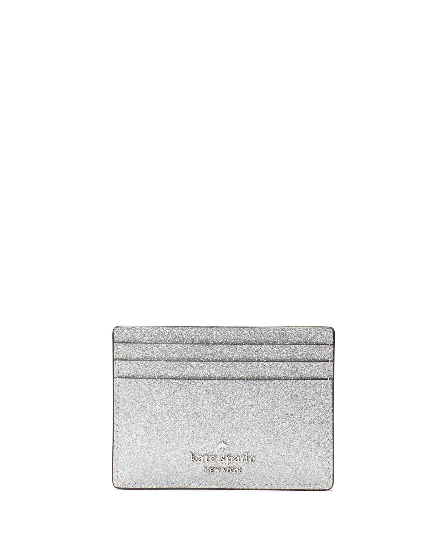 Kate Spade Glimmer Glitter Small Slim Card Holder