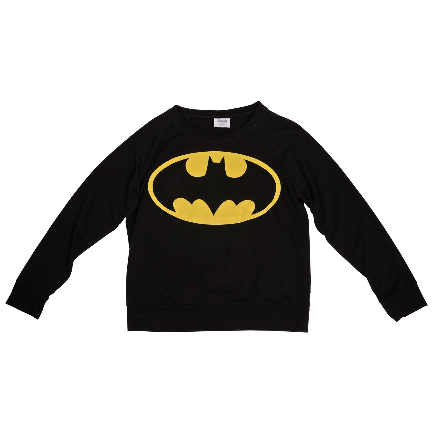 title:DC Comics Batman Classic Symbol Women's Sweatshirt;color:Black