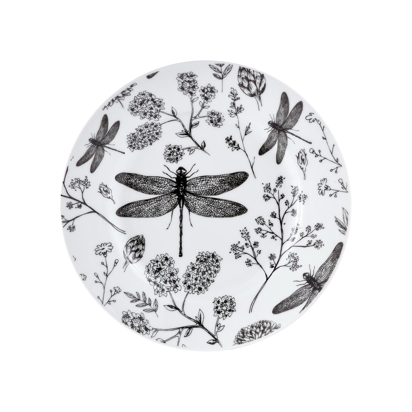 Safdie & Co. Dinnerset 16PC Dragonfly