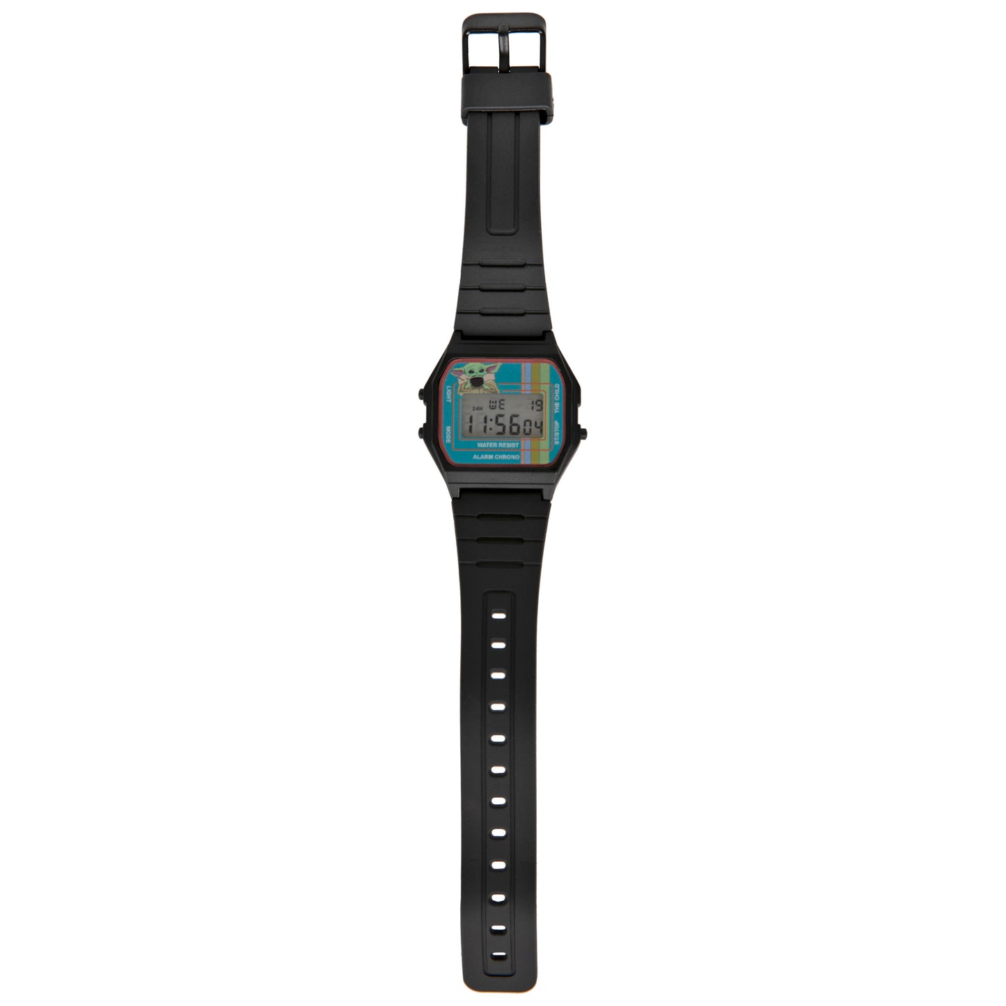 title:Star Wars The Mandalorian Grogu Digital Watch;color:Black