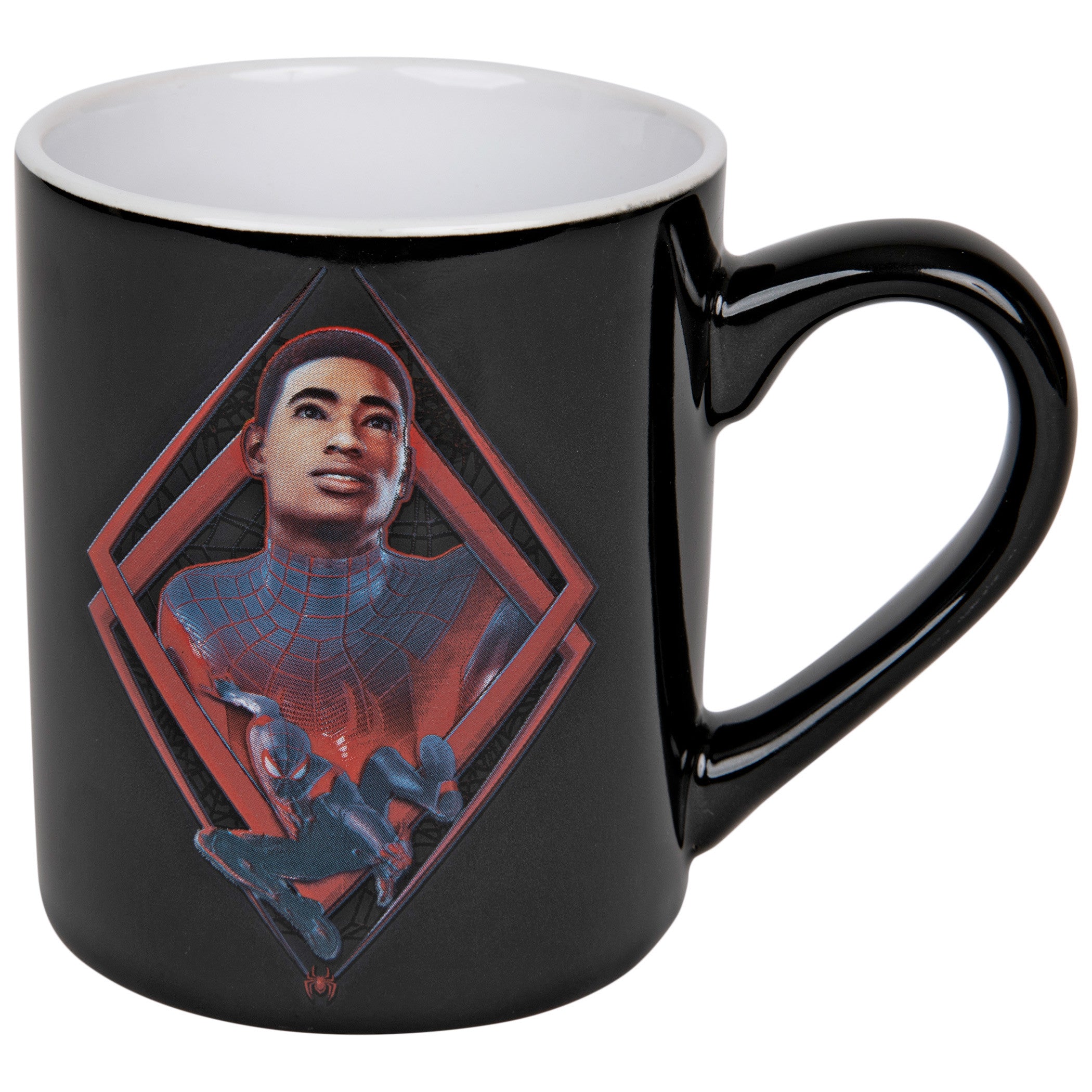 title:Spider-Man Miles Morales Be Greater 14oz Mug;color:Black