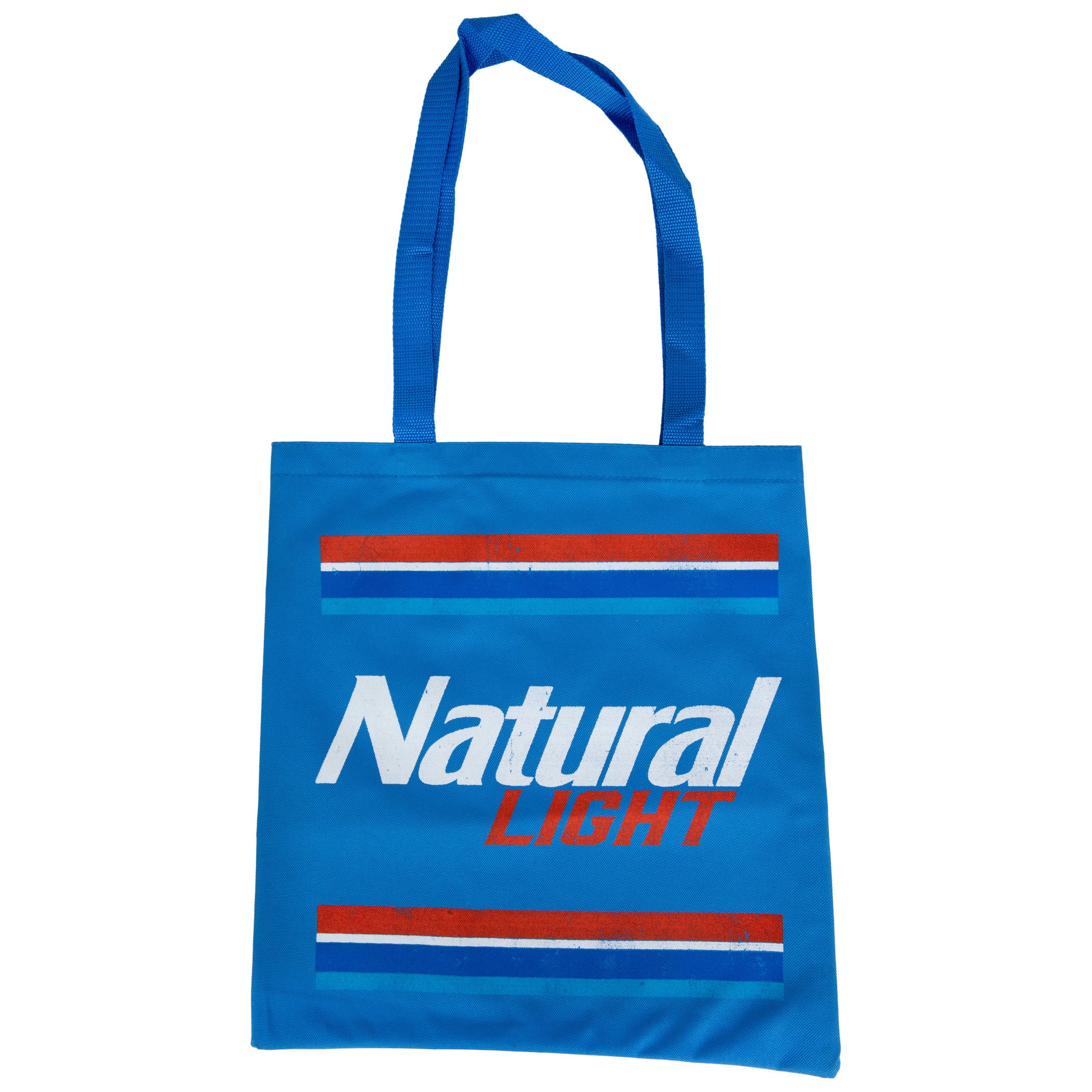 title:Natural Light Label Logo Tote Bag;color:Multi-Color