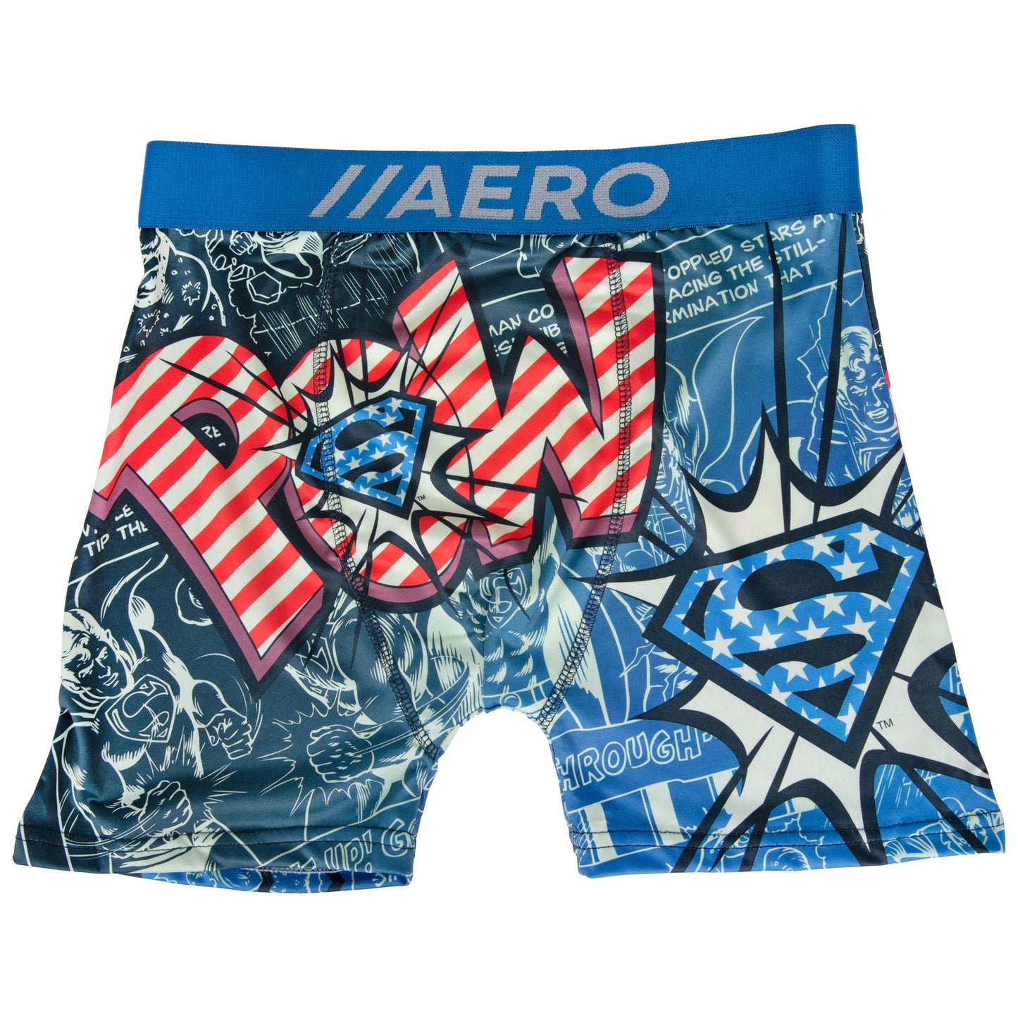 title:DC Comics Superman Pow! Aero Boxer Briefs;color:Multi-Color