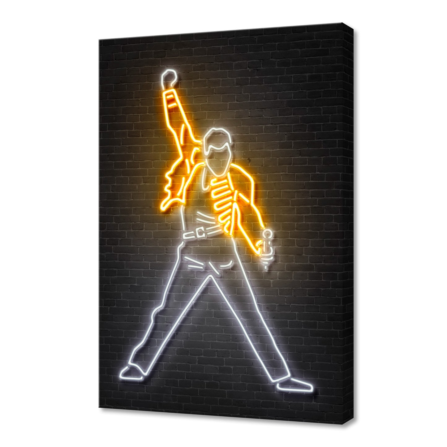 Freddy Mercury Fine Art Stretched Canvas