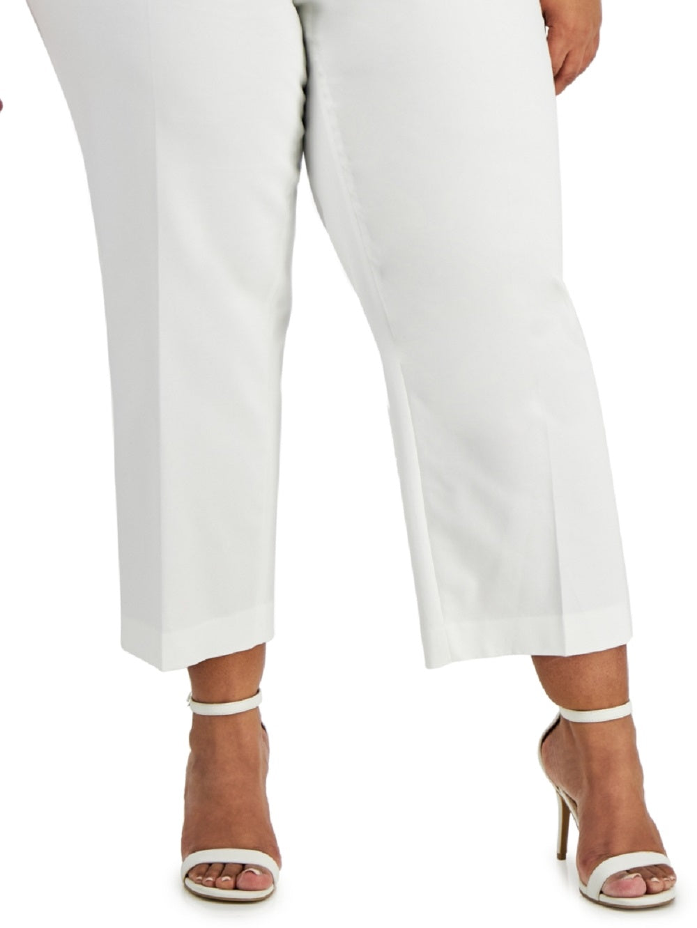 Anne Klein Women's Beacon Hill Cropped Pants White