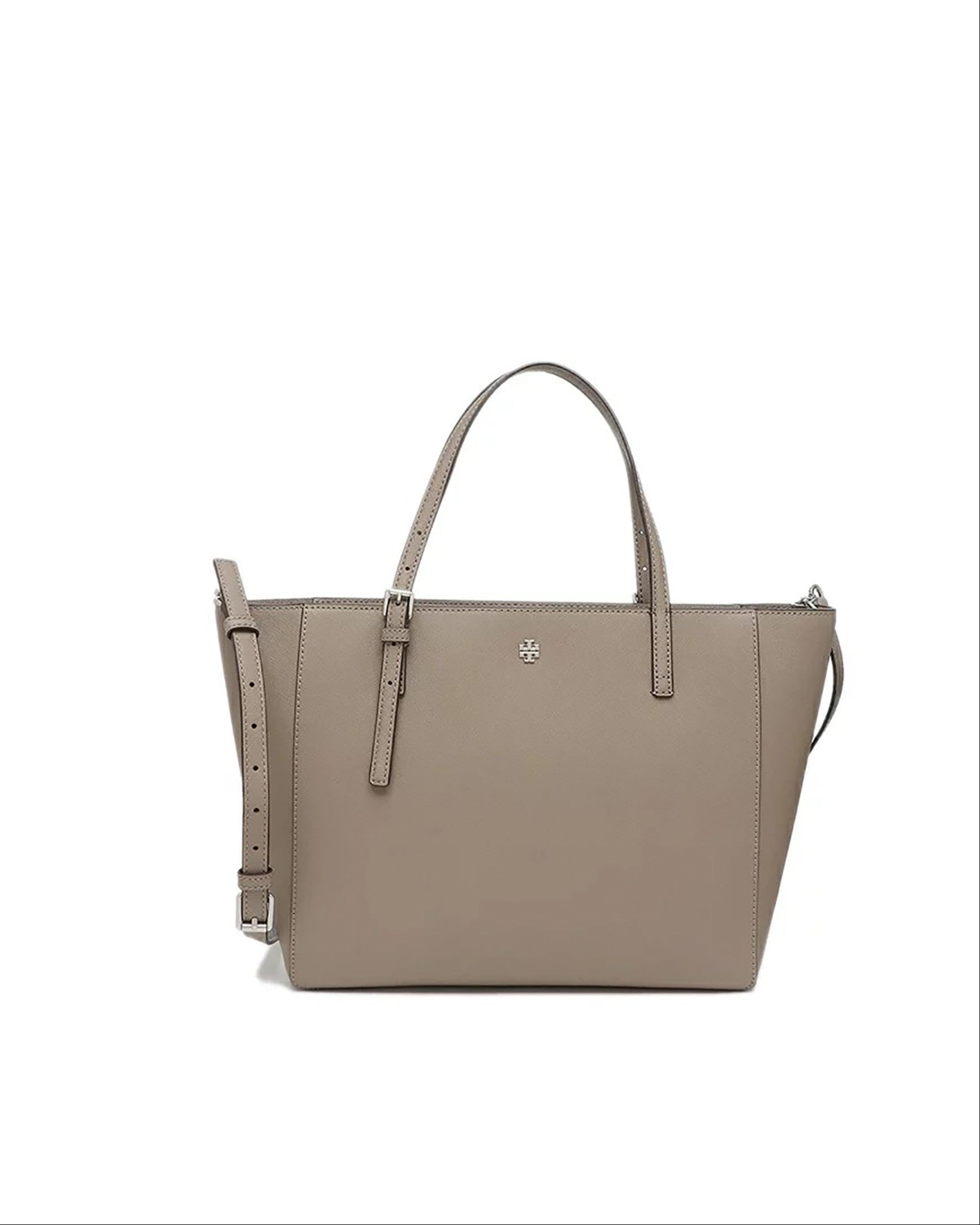 Tory Burch Bags | New Tory Burch Emerson Tote | Color: Gray/Silver | Size: Os | Diala1987's Closet