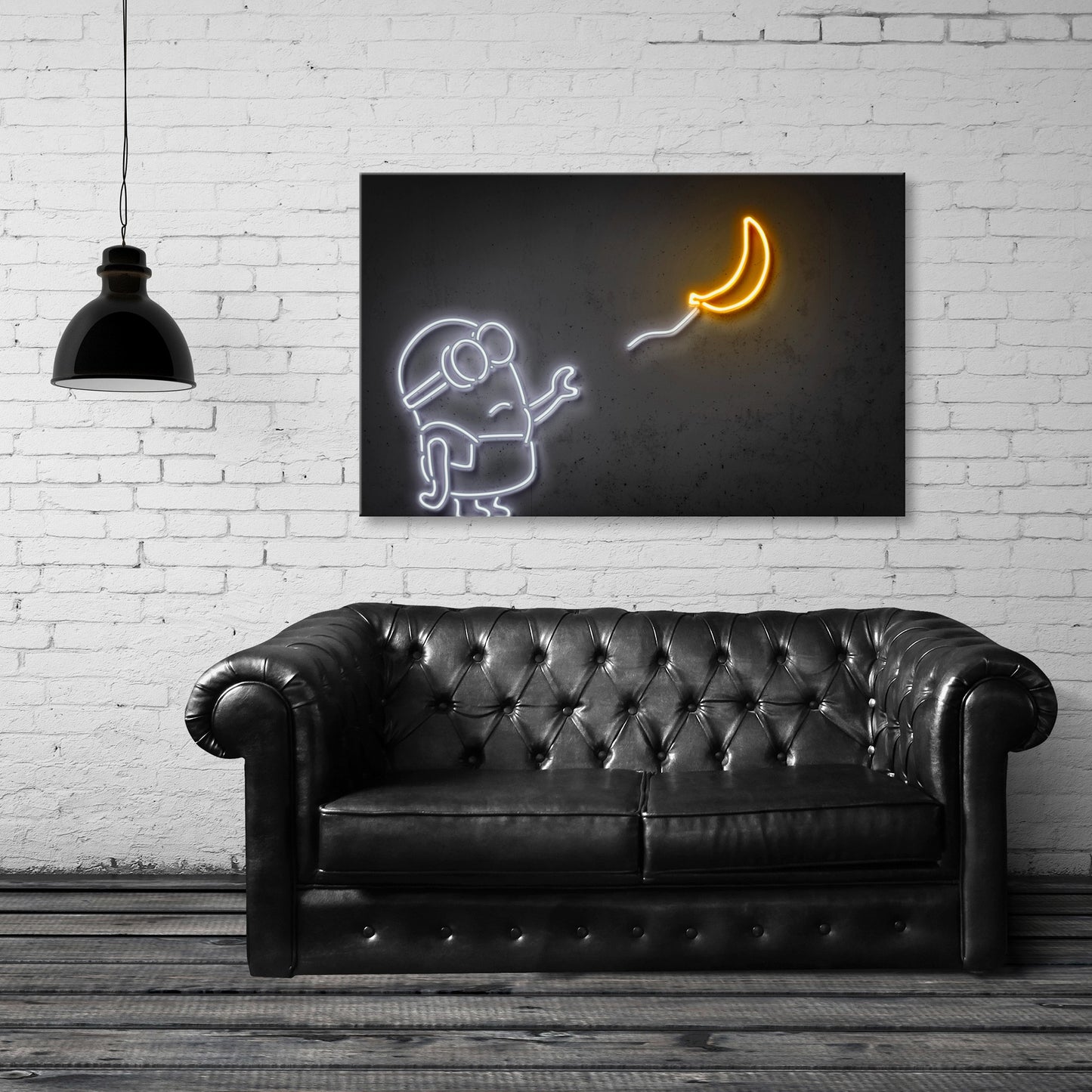 Banana Fine Art Stretched Canvas