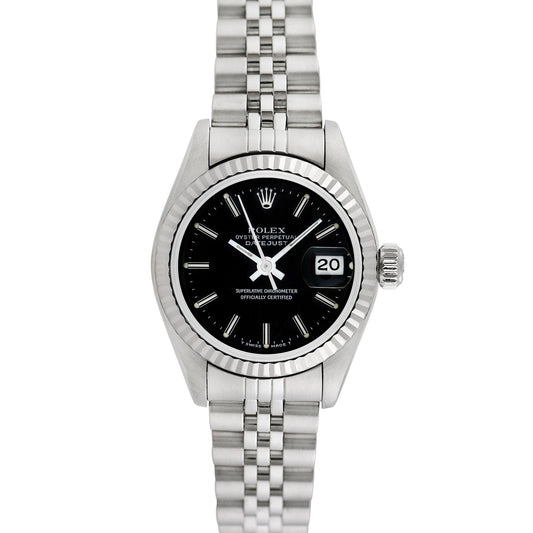 Pre-owned Rolex Ladies Stainless Steel Datejust, item #23