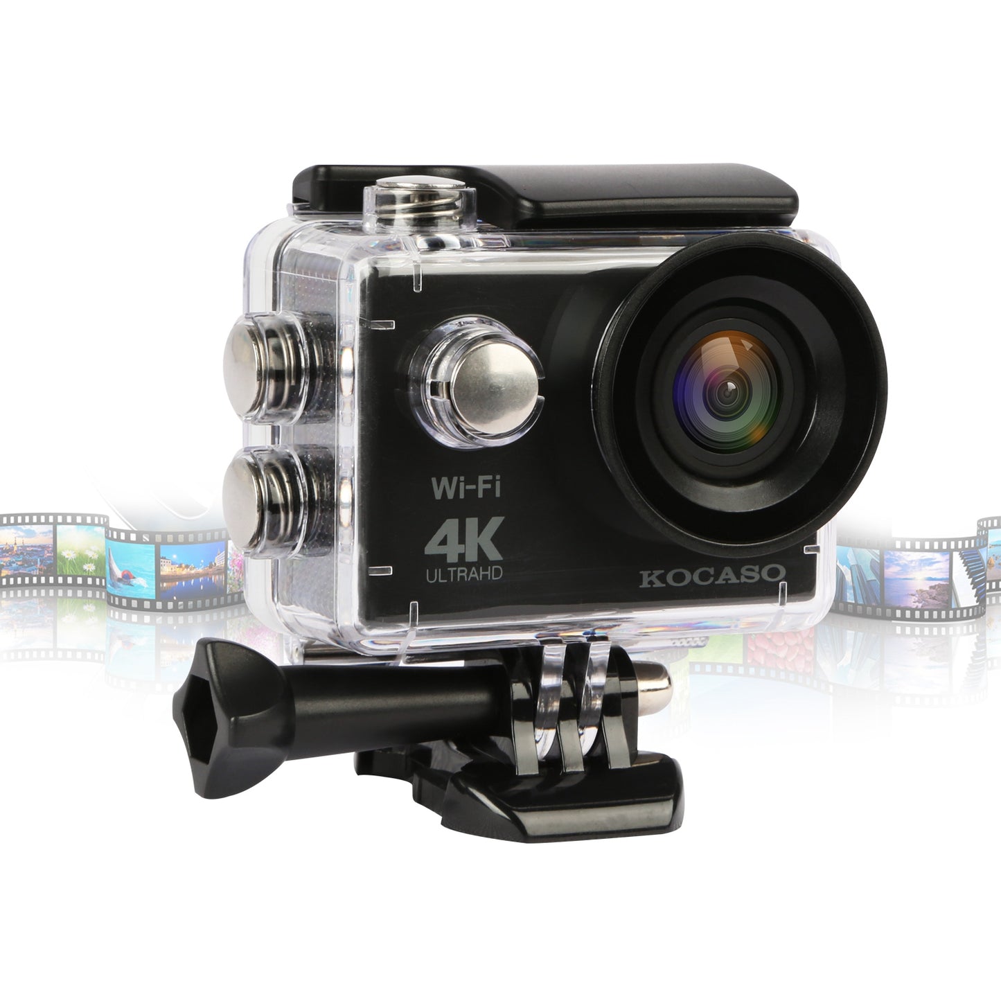 title:Fresh Fab Finds 4K 6G+IR 170°Lens Action Camera;color:Black