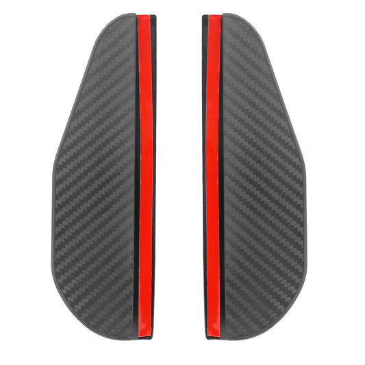 title:2Pcs Carbon Fiber Car Side Mirror Rain Guard Mirror Rain Visor Guard Rear View Side Mirror Rain Eyebrow For Most Cars;color:not applicable