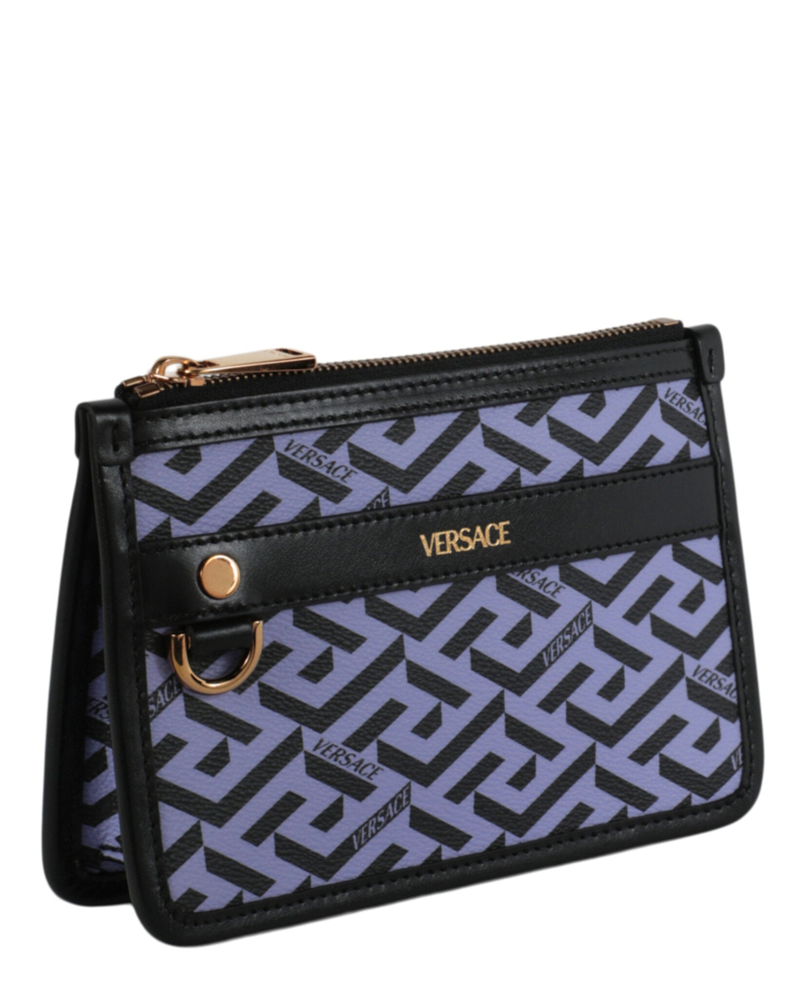 title:La Greca Signature Modular Pouch;color:Black