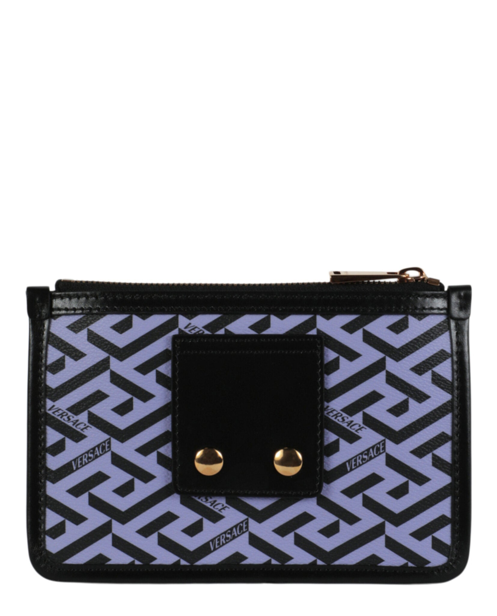 title:La Greca Signature Modular Pouch;color:Black