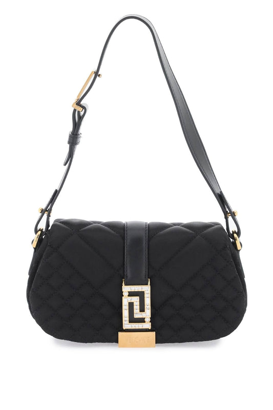 Versace Greca Goddess Satin Mini Bag