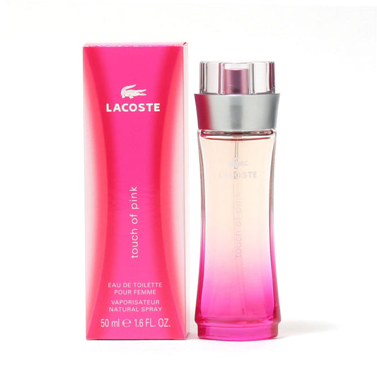 title:LACOSTE TOUCH OF PINK LADIES EDT SPRAY 1.6 OZ;color:not applicable