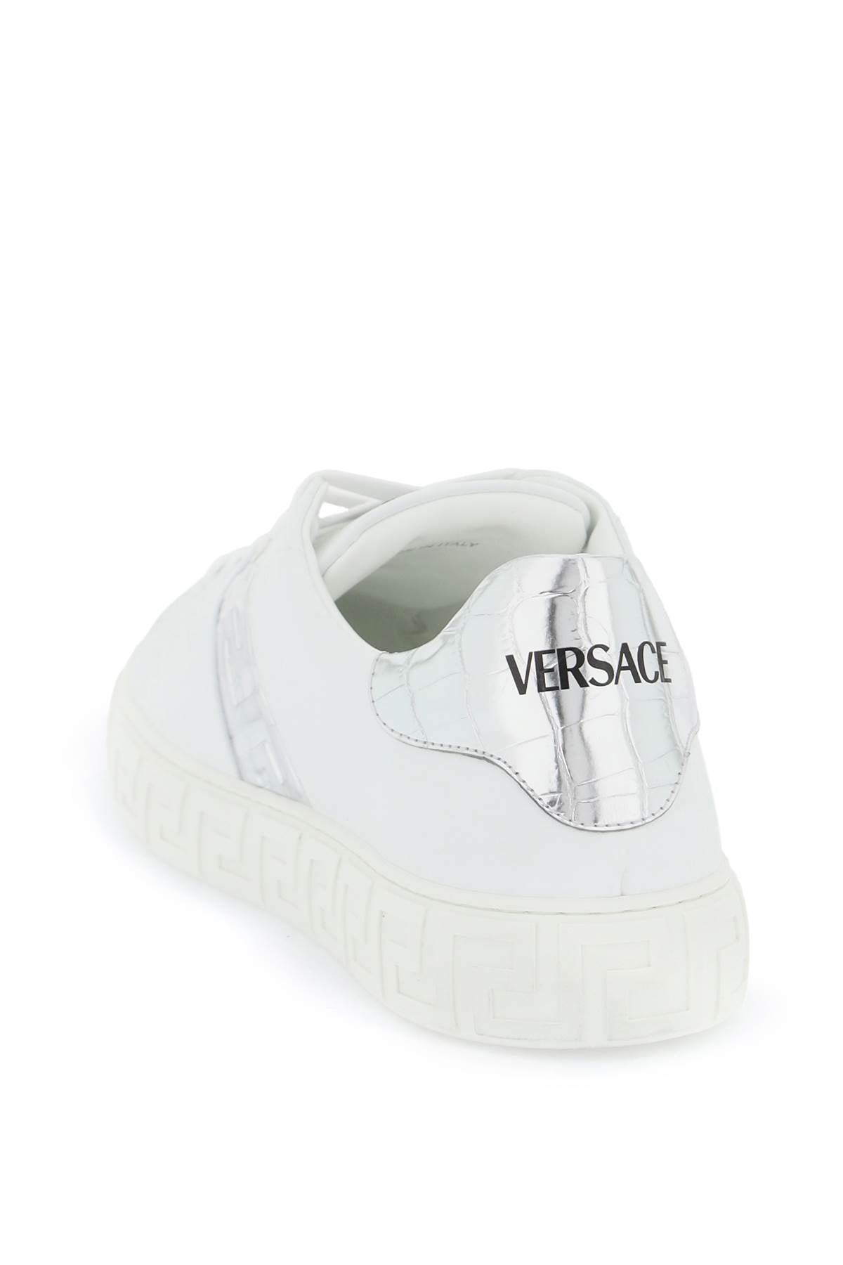 Versace Greek Pattern Sneakers