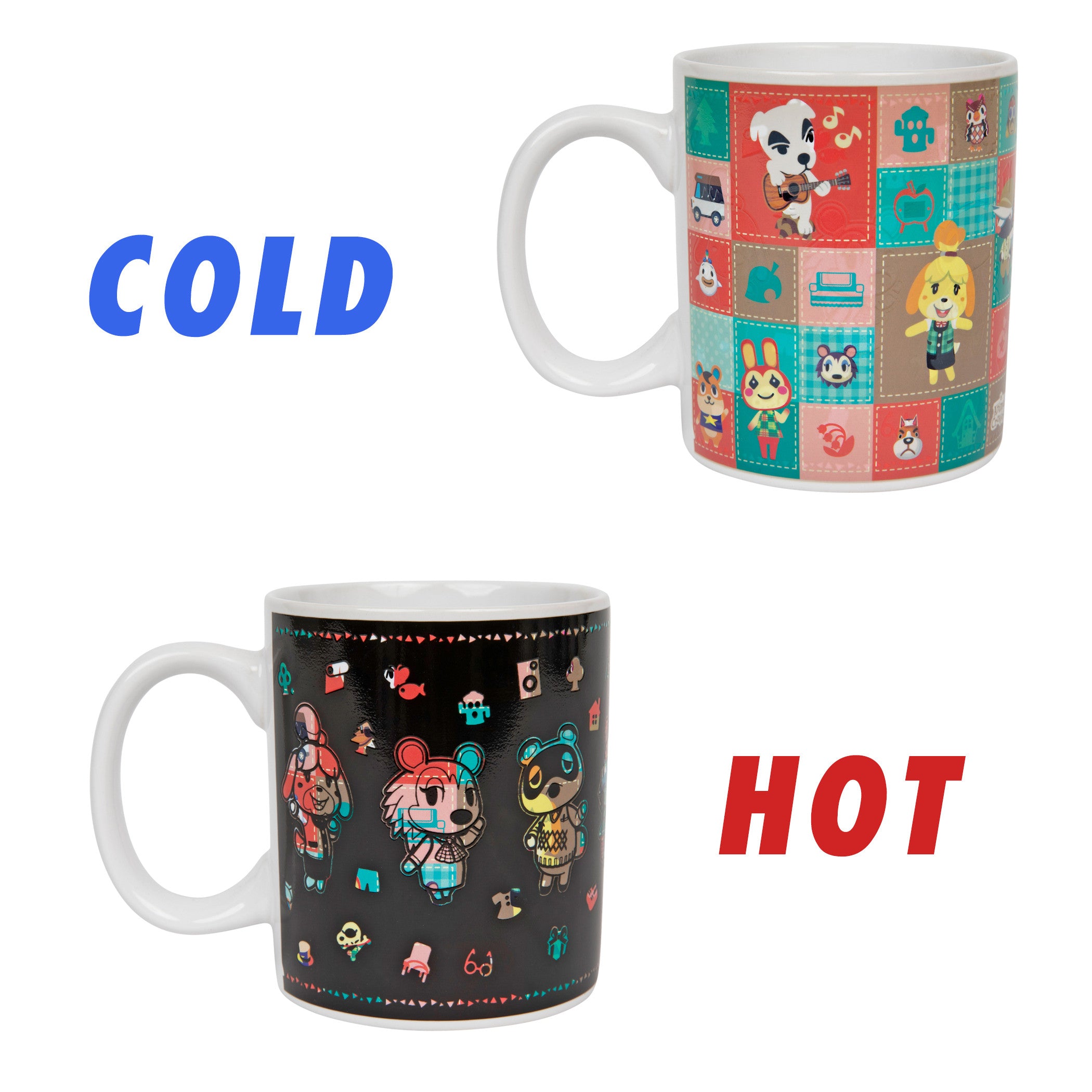 title:Animal Crossing 10oz. Heat Change Ceramic Mug;color:Multi-Color