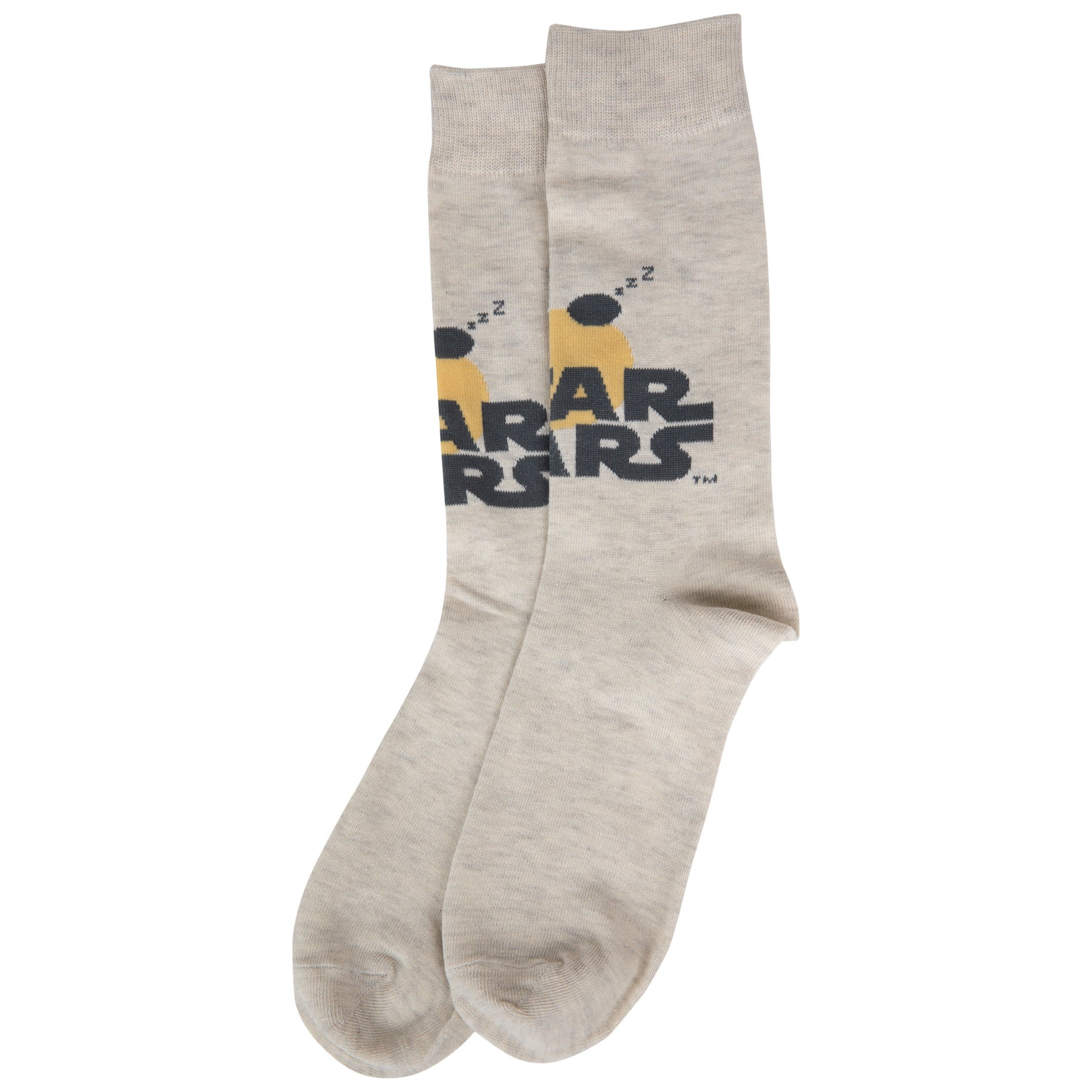 title:Star Wars Jedi Master Silhouette at Sunset Crew Socks;color:Grey