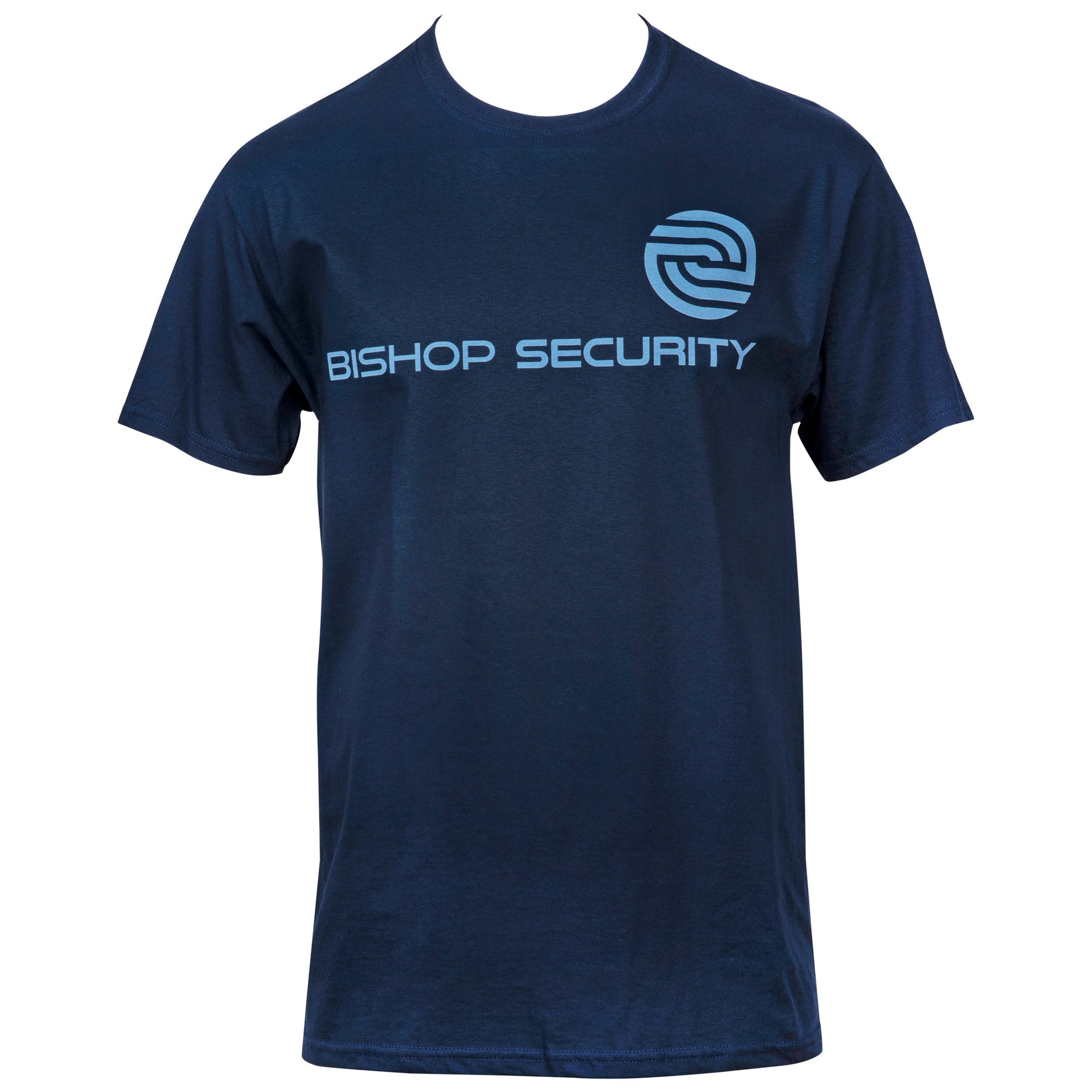 title:Marvel Studios Hawkeye Series Bishop Security T-Shirt;color:Blue