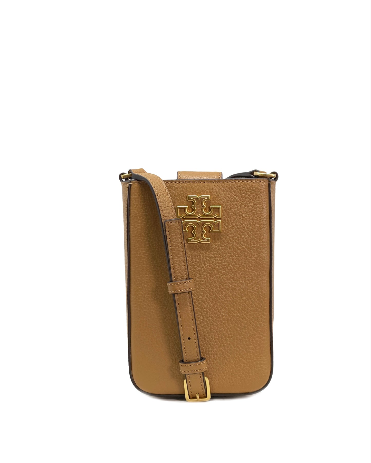 title:Tory Burch Tiramisu Britten Phone Crossbody;color:Tiramisu