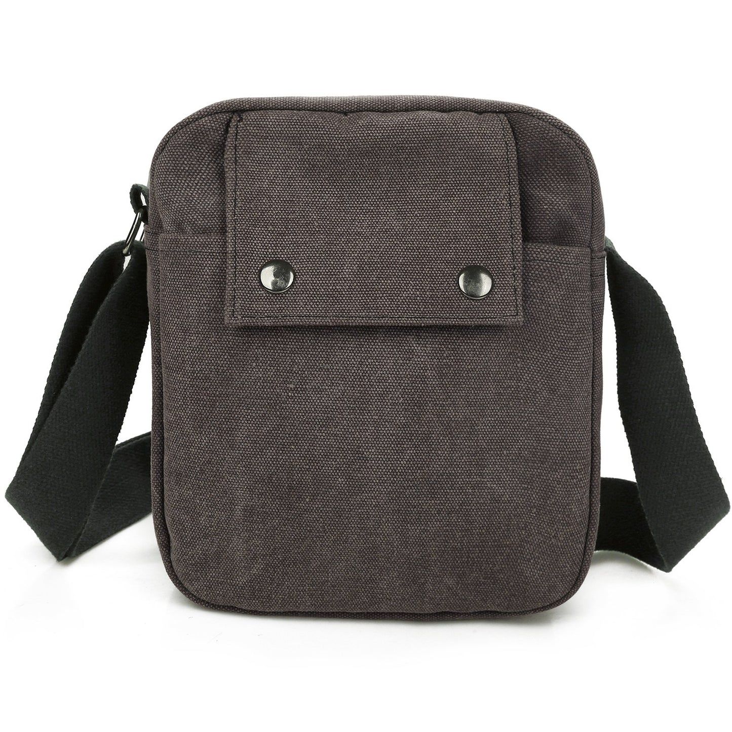 title:Unisex Crossbody Bags Canvas Phone Tablet PC Shoulder Bag Credit Card Key Messenger Purse;color:Gray