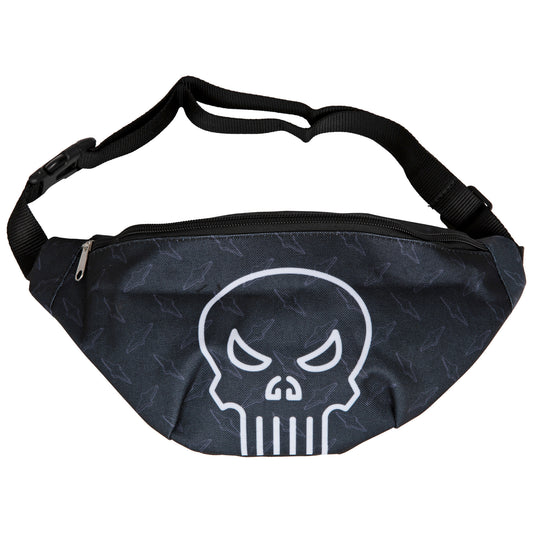 title:Marvel Studios The Punisher Symbol Fanny Pack;color:Black