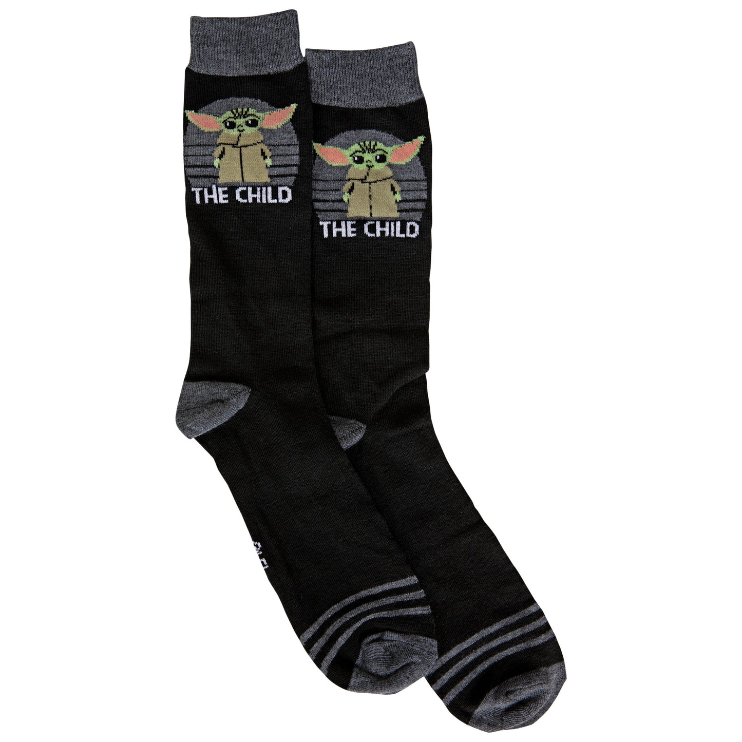 title:Star Wars The Child Grogu Character Crew Socks;color:Multi-Color