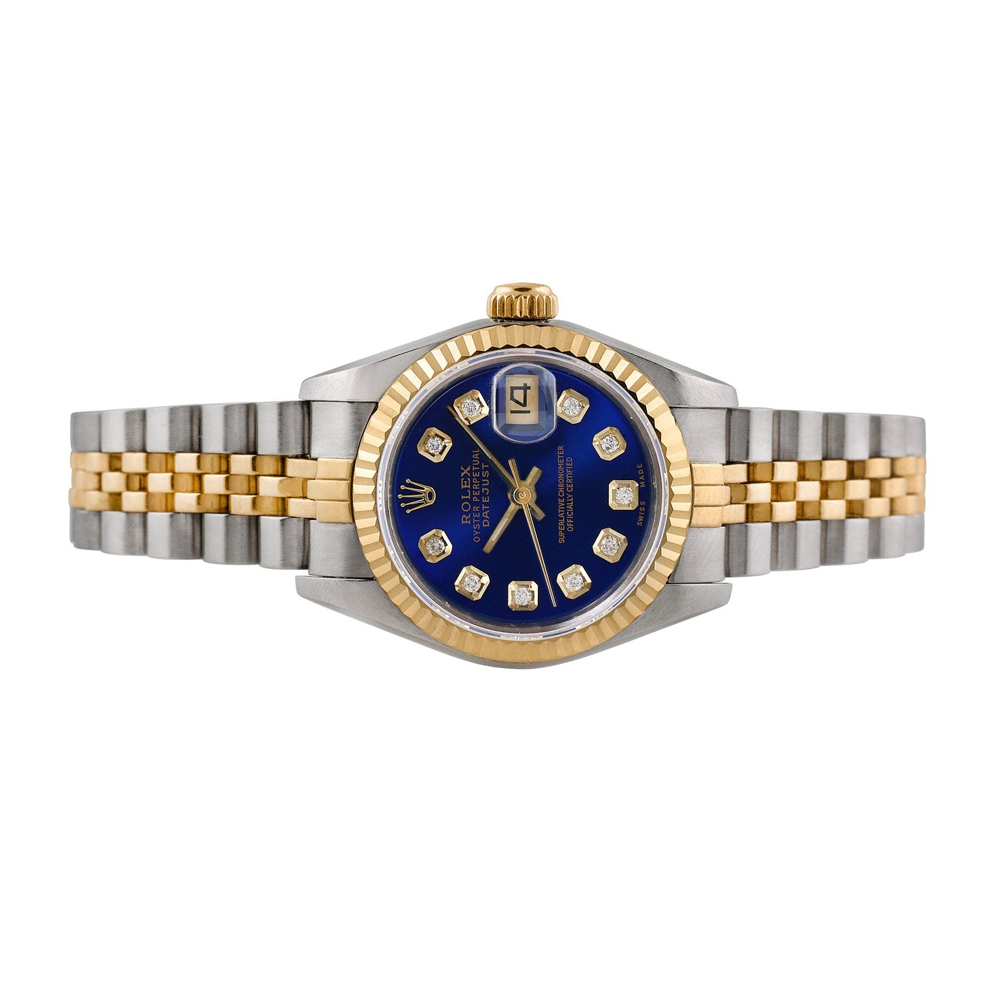 Pre-owned Rolex Ladies Two-tone Datejust #58