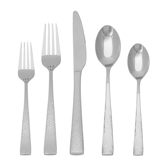 title:Safdie & Co. Flatware Stainless Steel 20PC Set Sonoma;color:Silver