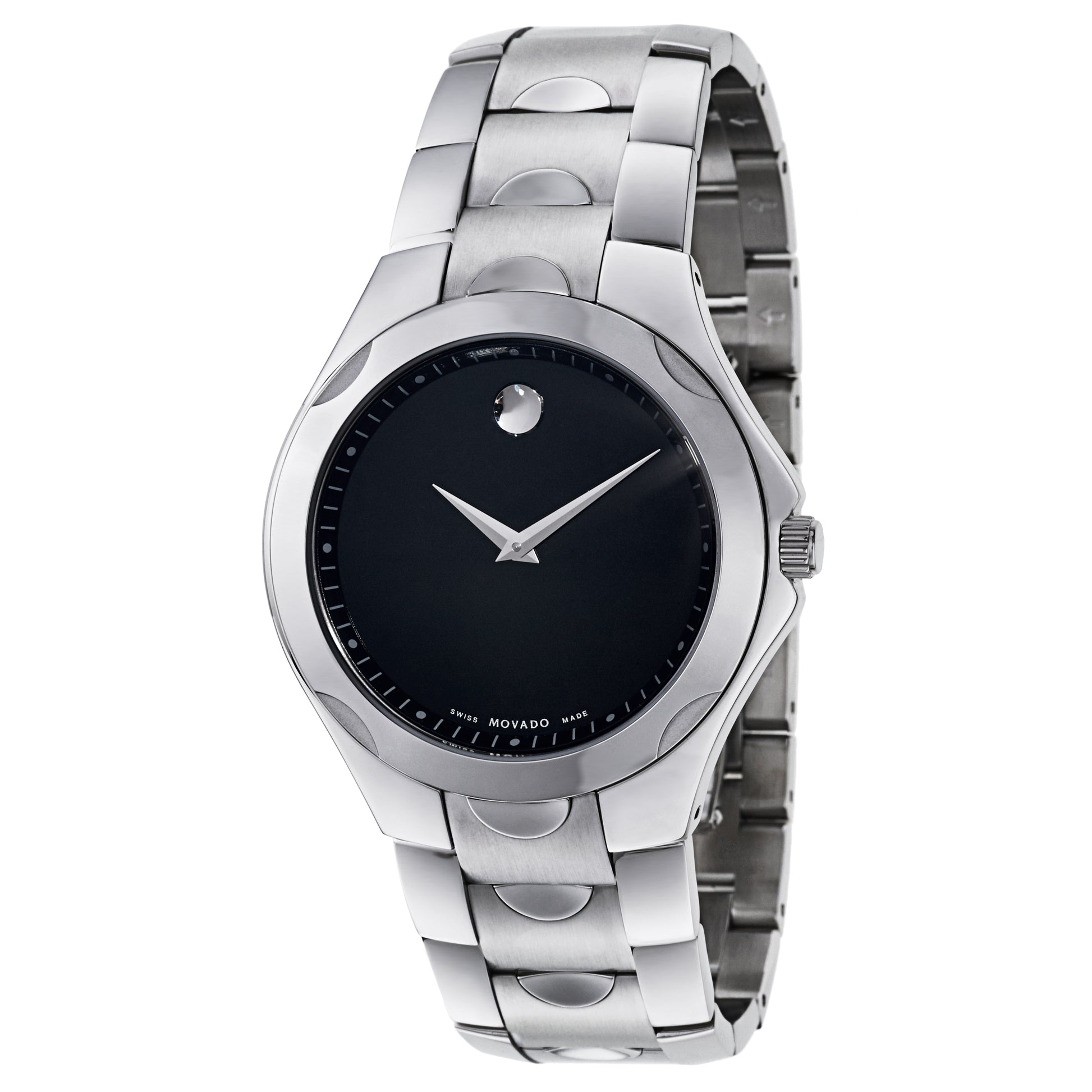 title:Movado Men's Luno 40mm Quartz Watch 0606378;color:Silver