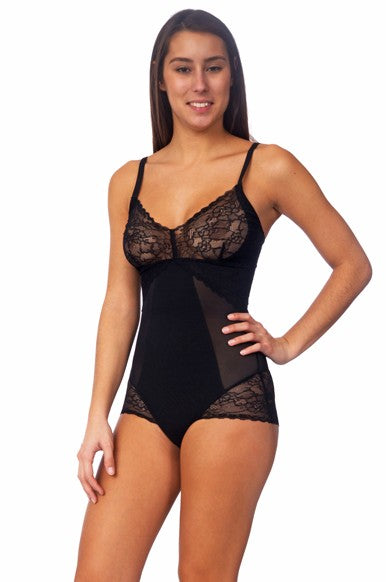 Body Beautiful Shapewear Power Mesh Shaping Bodysuit