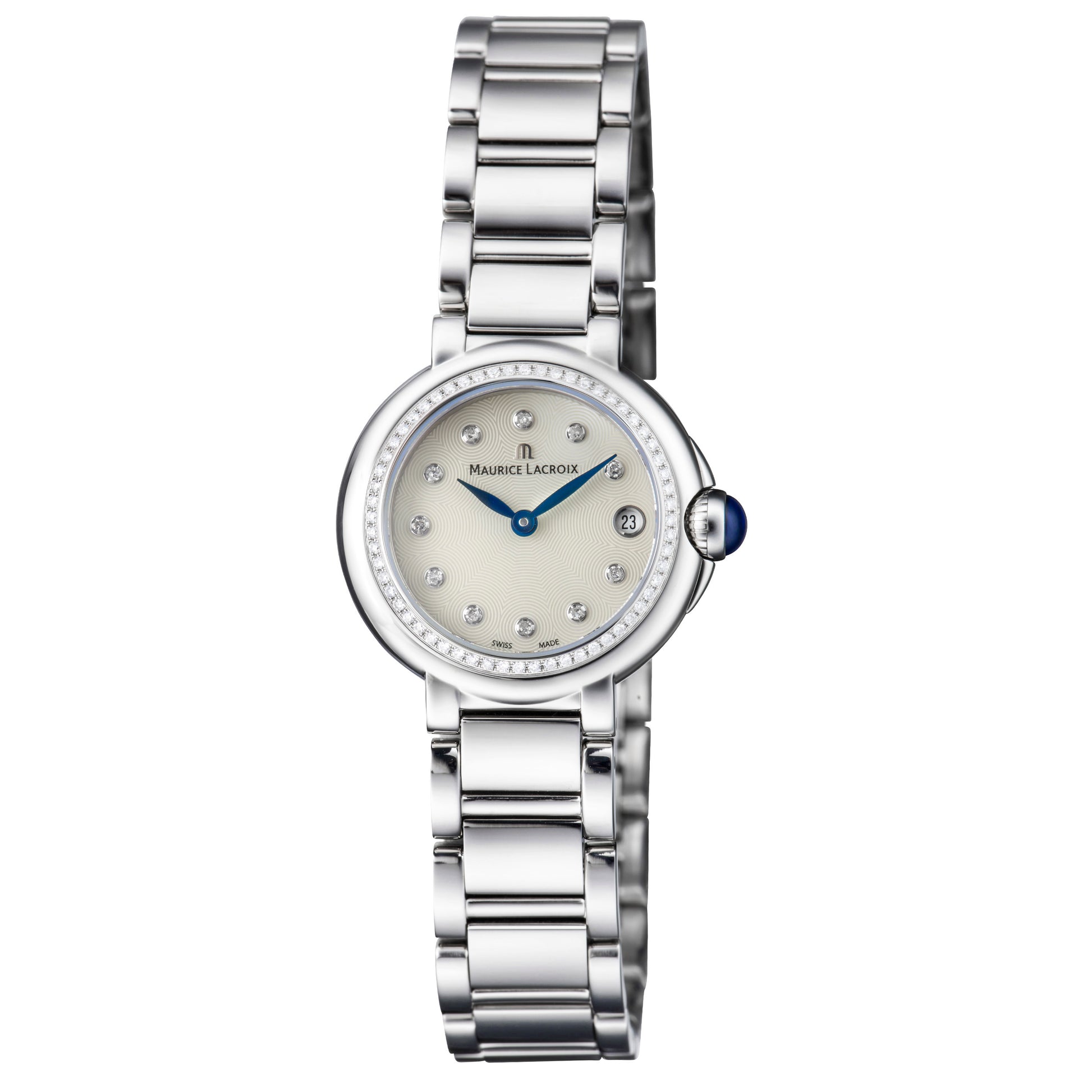 title:Maurice Lacroix Women's Fiaba 28mm Quartz Watch FA1003-SD502-170-1;color:Silver