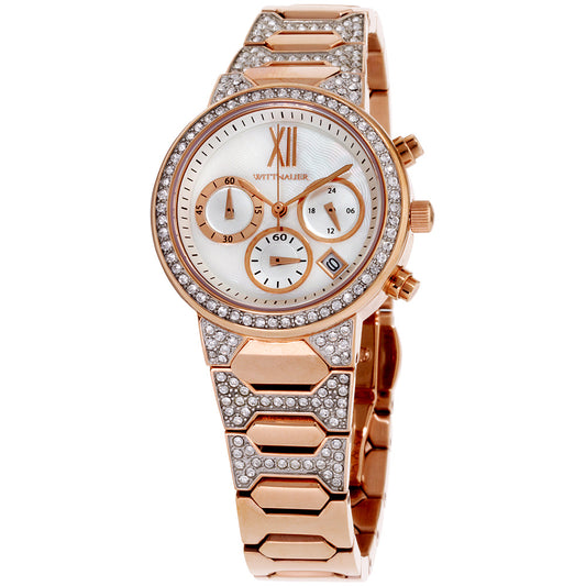 title:Wittnauer Women's Classic 32mm Quartz Watch WN4068;color:Rose Gold